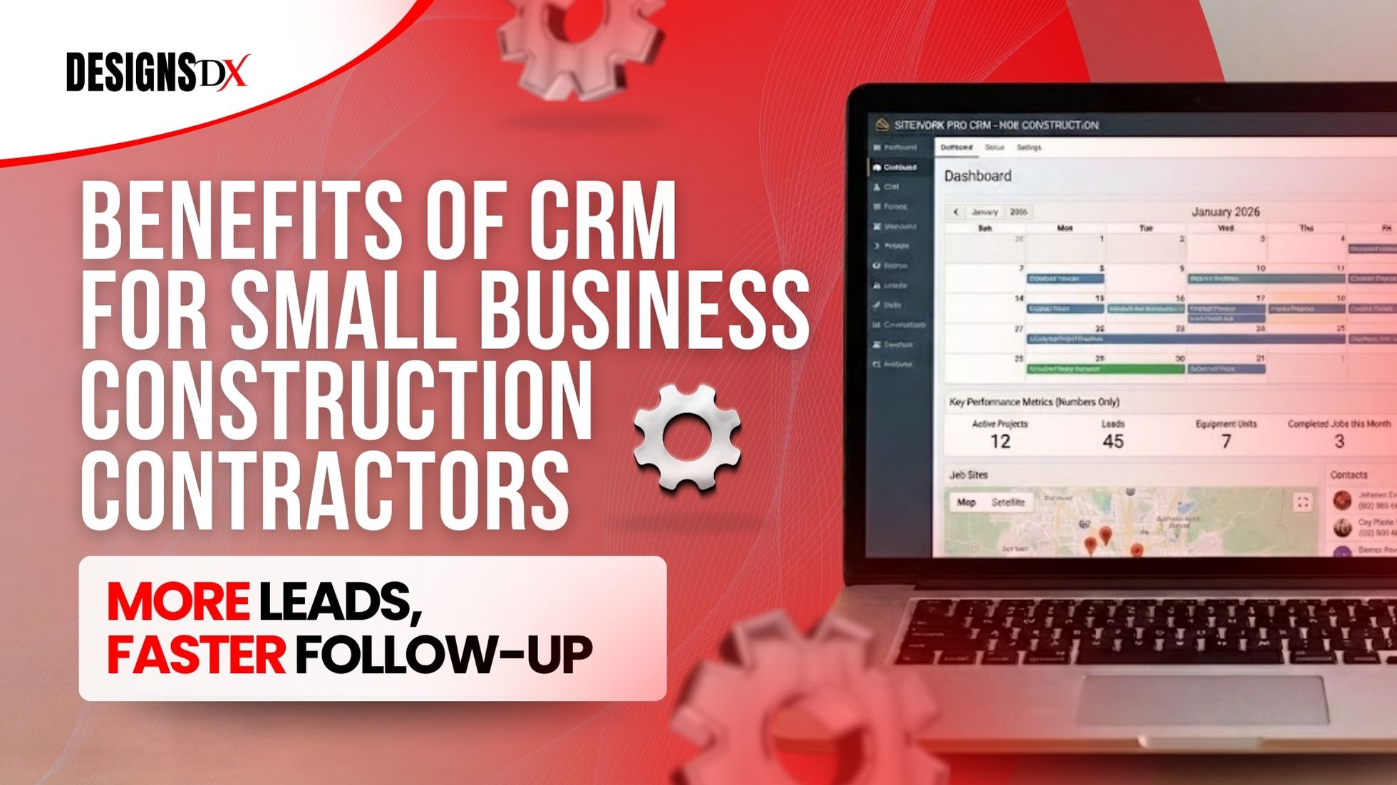 Benefits of CRM for small business construction contractors with more leads and faster follow-up