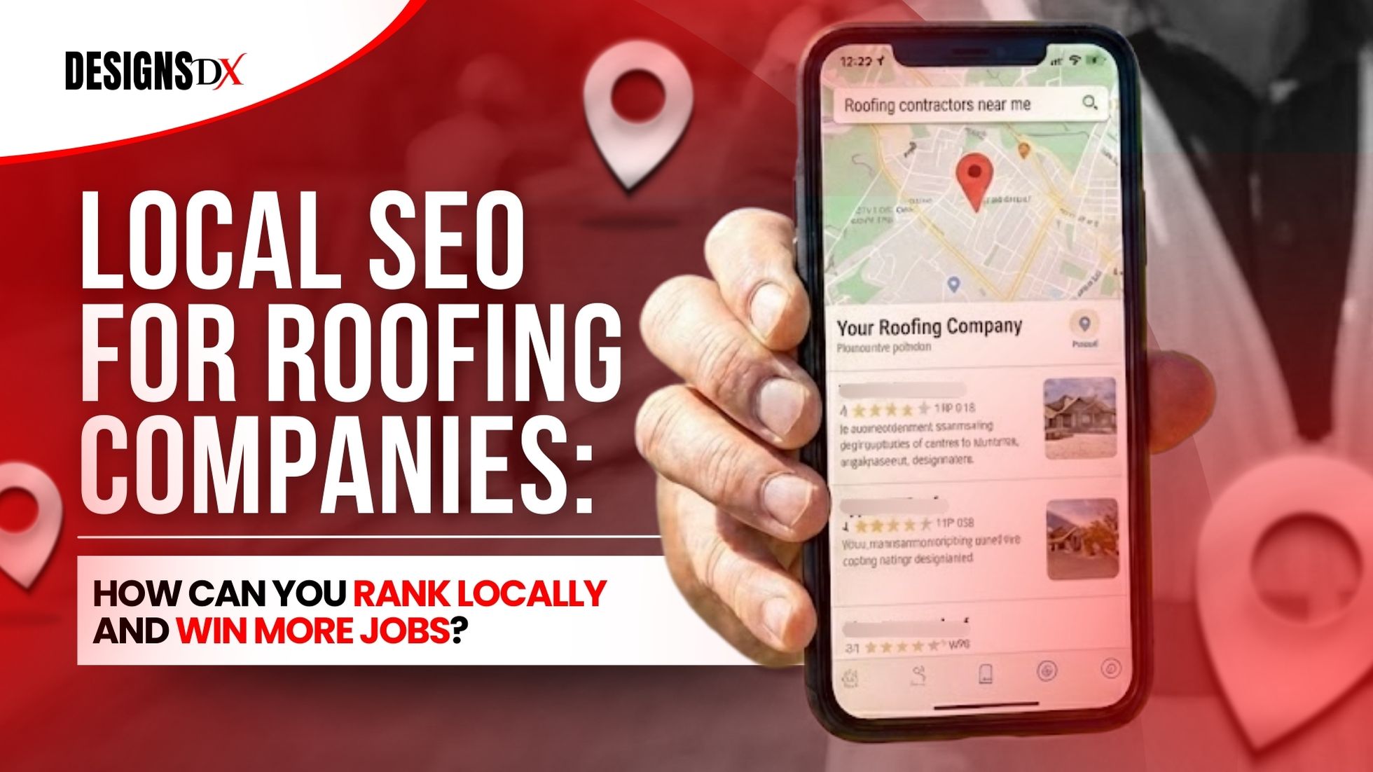 Local SEO for roofing companies to rank locally and win more roofing jobs