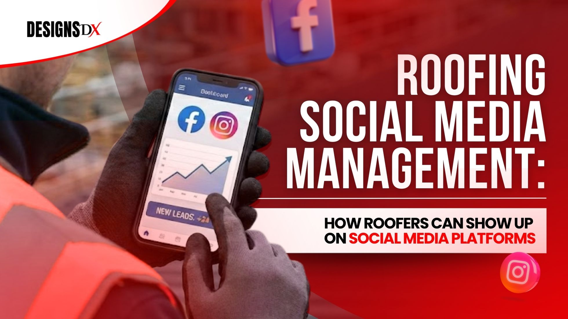 Roofing Social Media Management (Facebook & Instagram Leads) Roofing social media management to help roofers get more leads from Facebook and Instagram